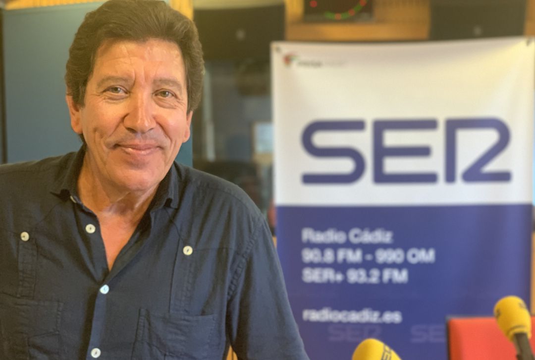 José Antonio Barroso, exalcalde de Puerto Real, en los estudios de Radio Cádiz José Antonio Barroso, exalcalde de Puerto Real, en los estudios de Radio Cádiz