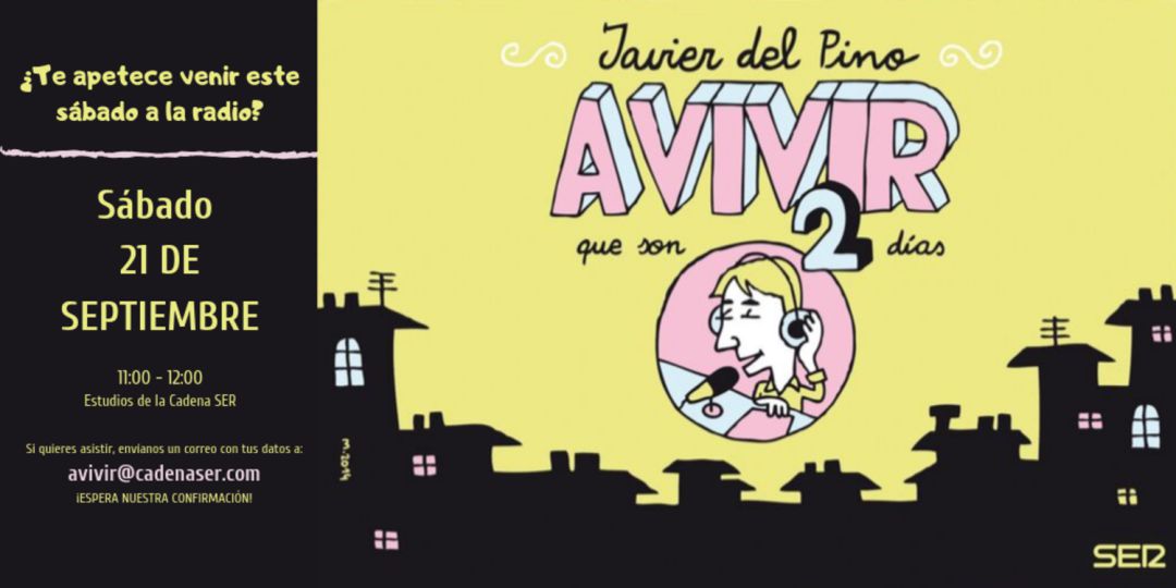 Ven de público a 'A Vivir que son dos días' y conoce los estudios de la