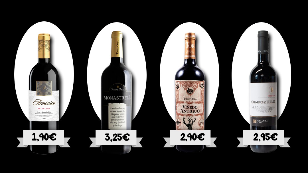 Cuatro vinazos de menos de 4 euros que solo vende Mercadona