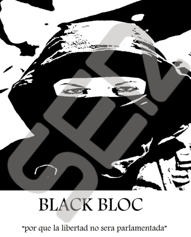Portada de 'Black Bloc', el manual de la guerrilla urbana en Cataluña.