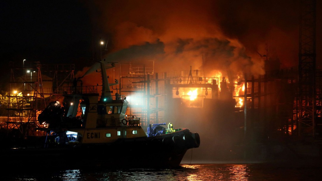 Se buscan las causas del incendio de Placeres