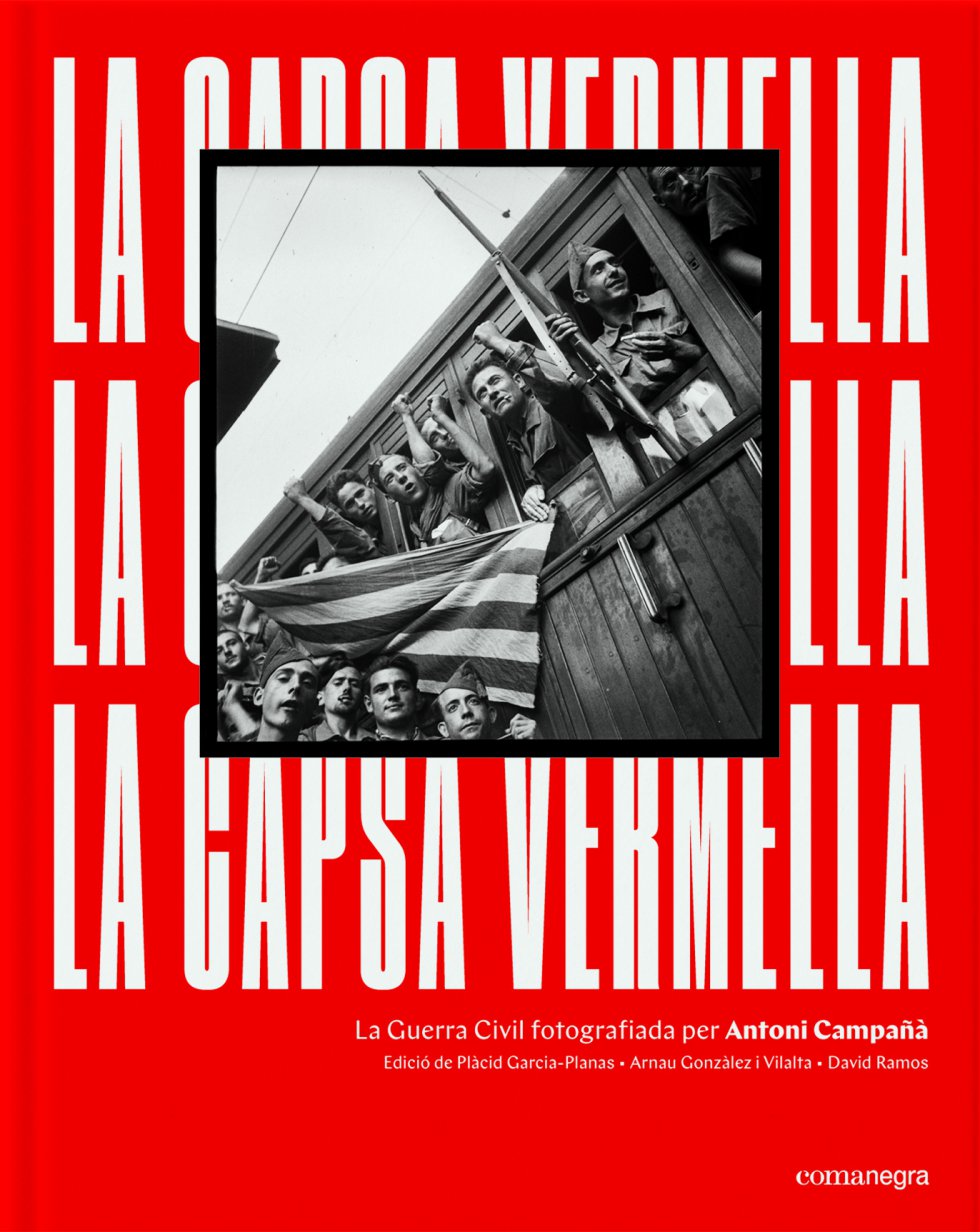 La portada de La Capsa Vermella, el libro que recoge las imágenes inéditas de Antoni Campañà La portada de La Capsa Vermella, el libro que recoge las imágenes inéditas de Antoni Campañà
