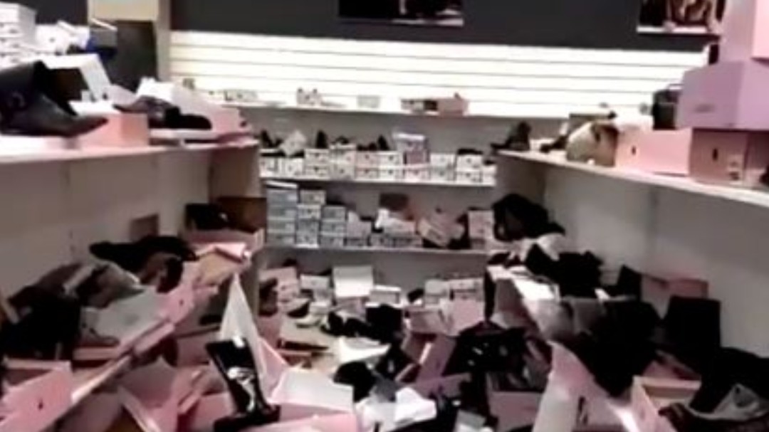 Así ha quedado una tienda tras estar una semana de liquidación antes del Black Friday