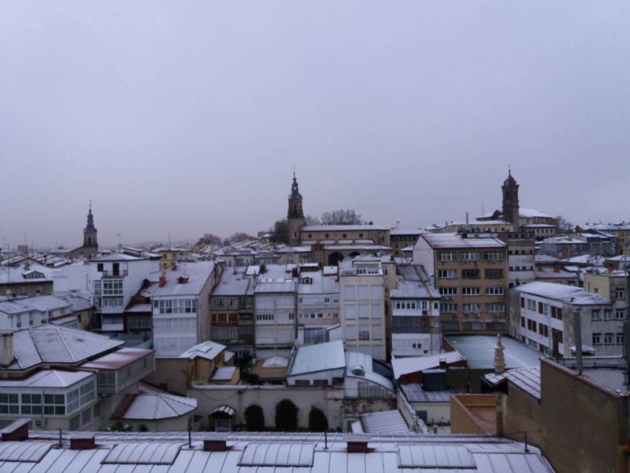Balance del tiempo en 2019 en Vitoria: sólo nevó 2 días y ...