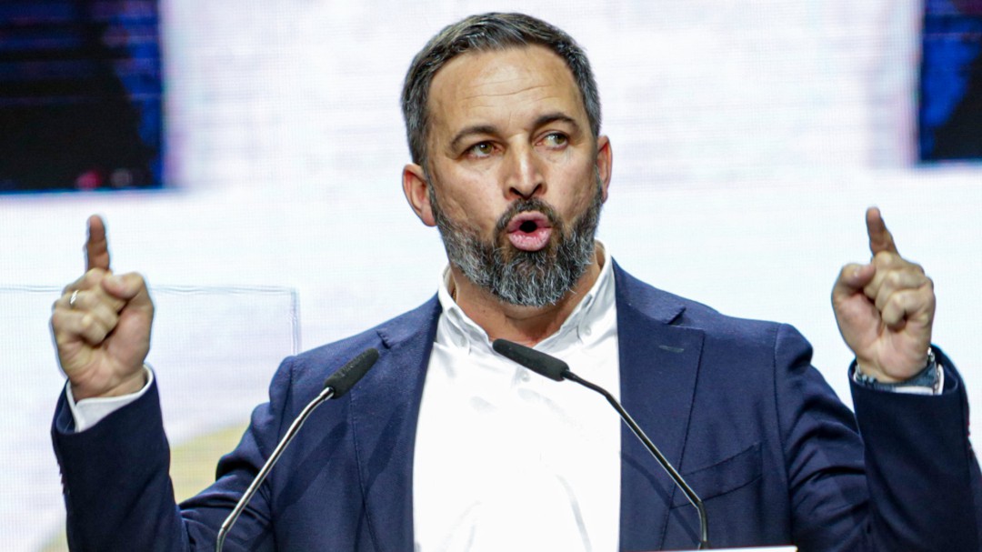 El líder de Vox, Santiago Abascal, da positivo por coronavirus