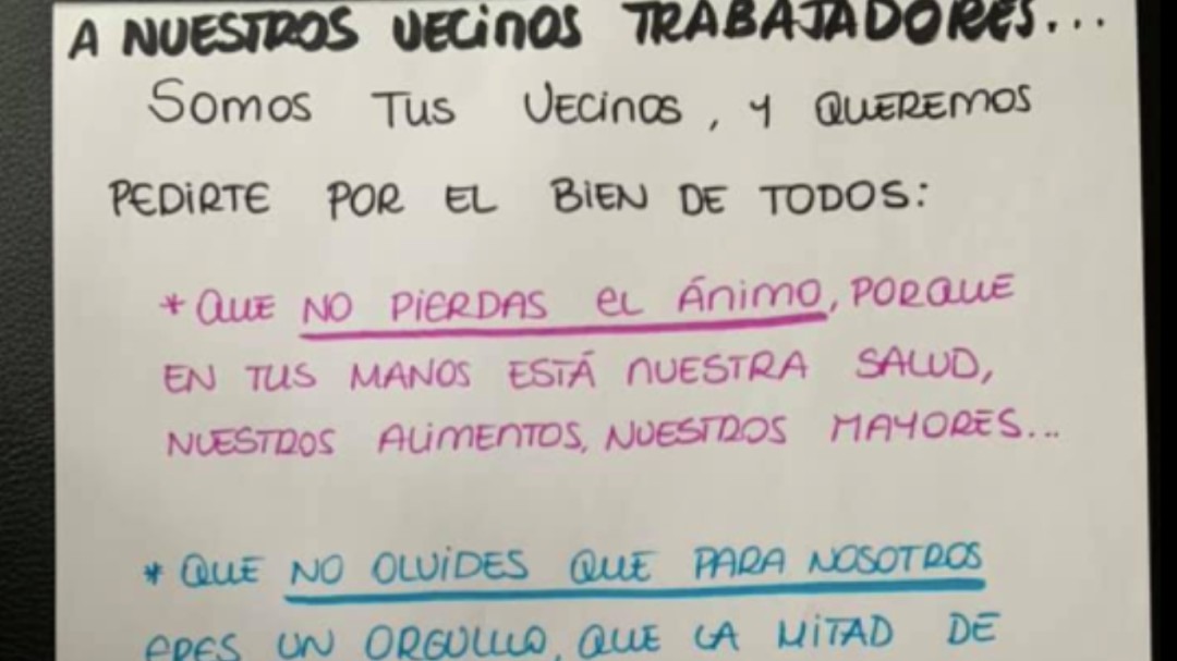 Coronavirus No Pierdas El Animo Eres Nuestro Mayor Orgullo El Mensaje De Apoyo A Los Que Luchan Contra El Coronavirus Sociedad Cadena Ser