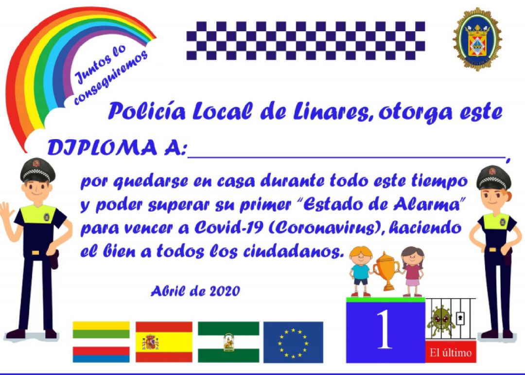 Quieres Un Diploma Para Premiar A Los Ninos As Por Su Ejemplaridad En El Confinamiento Radio Linares Cadena Ser