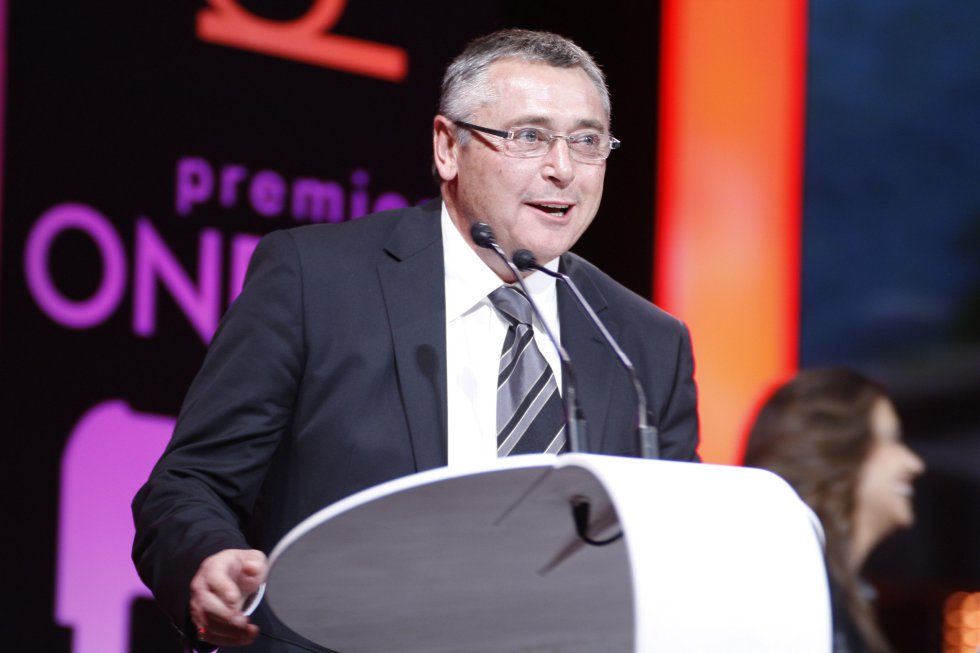 Michael Robinson, en los Premios Ondas de 2009 en Barcelona. Michael Robinson, en los Premios Ondas de 2009 en Barcelona.