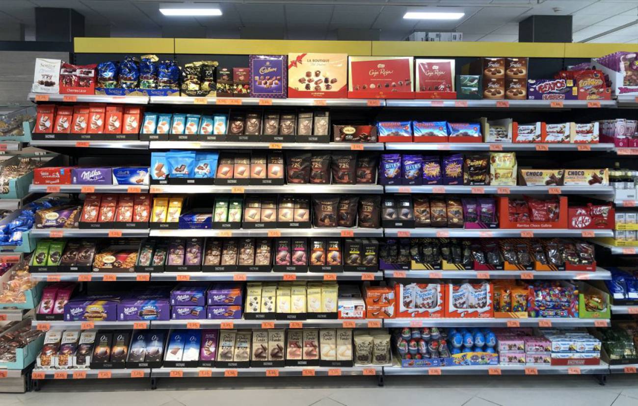 Mercadona incrementa un 60 las ventas de tabletas de chocolates por