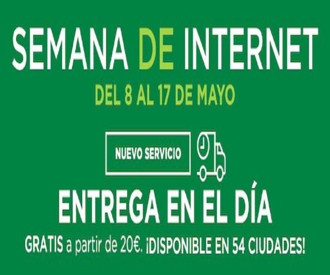 El Corte Ingles Celebra La Semana De Internet Con Descuentos De Hasta El 50 Y Entregas En El Dia Ser Talavera Cadena Ser