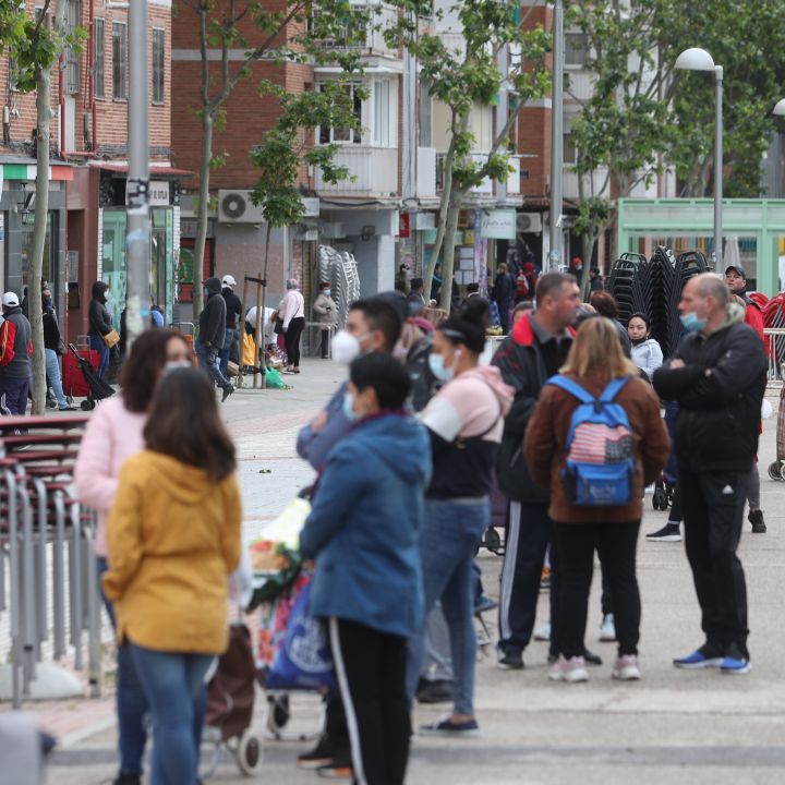 Las colas del hambre