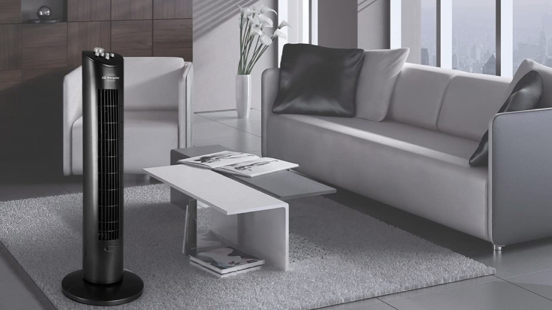 Los 5 ventiladores de torre con mejores opiniones de los compradores