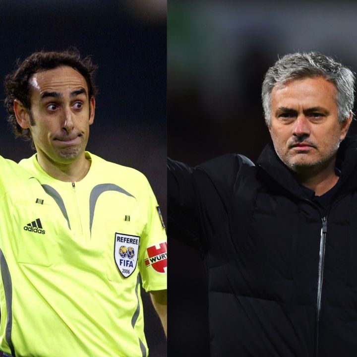 Iturralde desvela lo que le dijo a Mourinho agarrándole del cuello tras el Clásico del 5-0