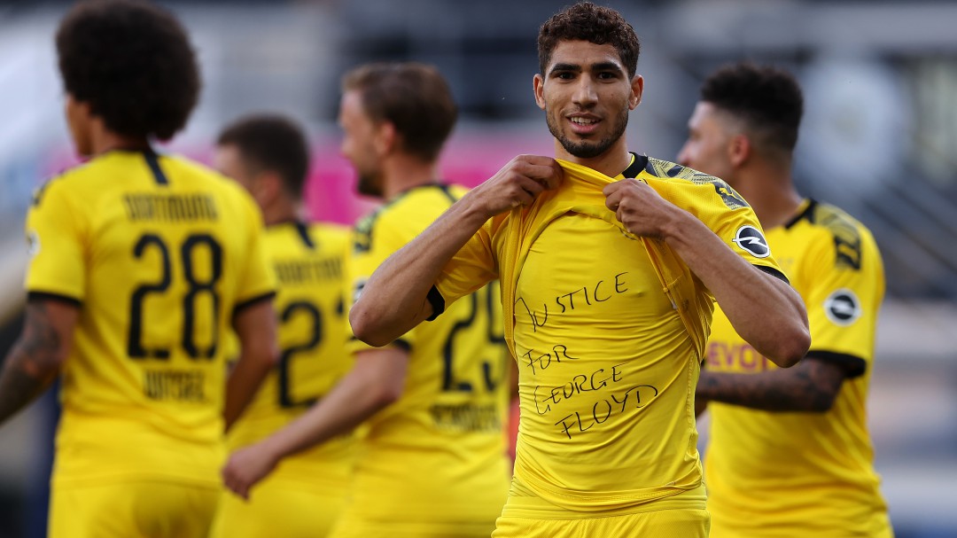 La Federación alemana estudia sancionar a los futbolistas que protagonizaron protestas antirracistas