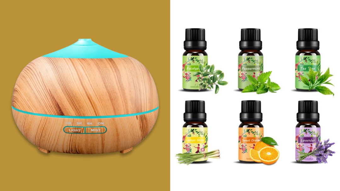 Recopilamos el set perfecto de humidificador y aceites esenciales para aromaterapia