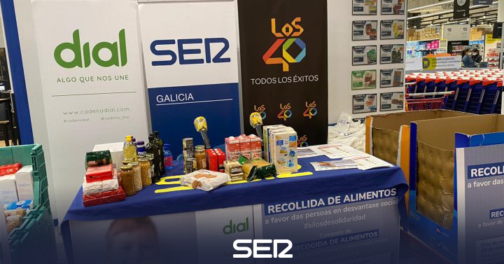 SER Galicia, Carrefour Solidarity Foundation and Red Cross obtain more than 55 tons of food |  Radio Galicia