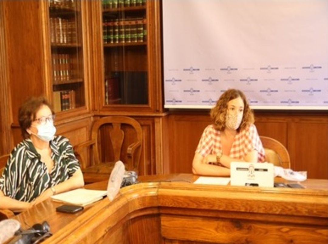 Presentación del IV Plan de Prevención de Adicciones con la delegada de Bienestar Social, Cristina Laborda