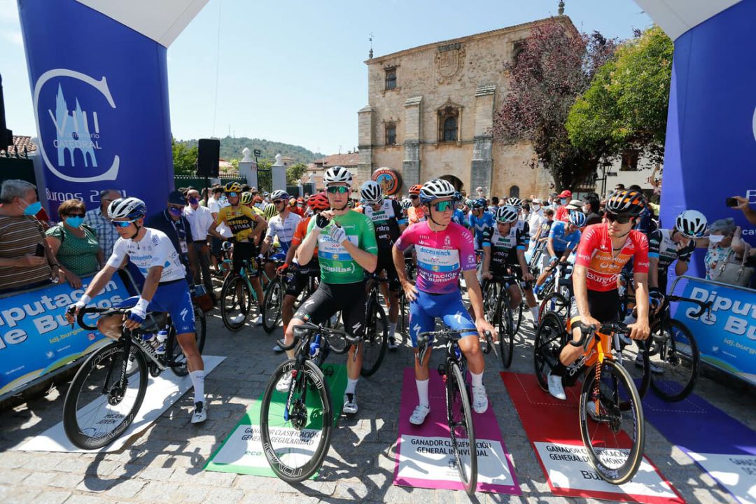 Remco Evenepoel ganador de la Vuelta Ciclista a Burgos Radio Castilla