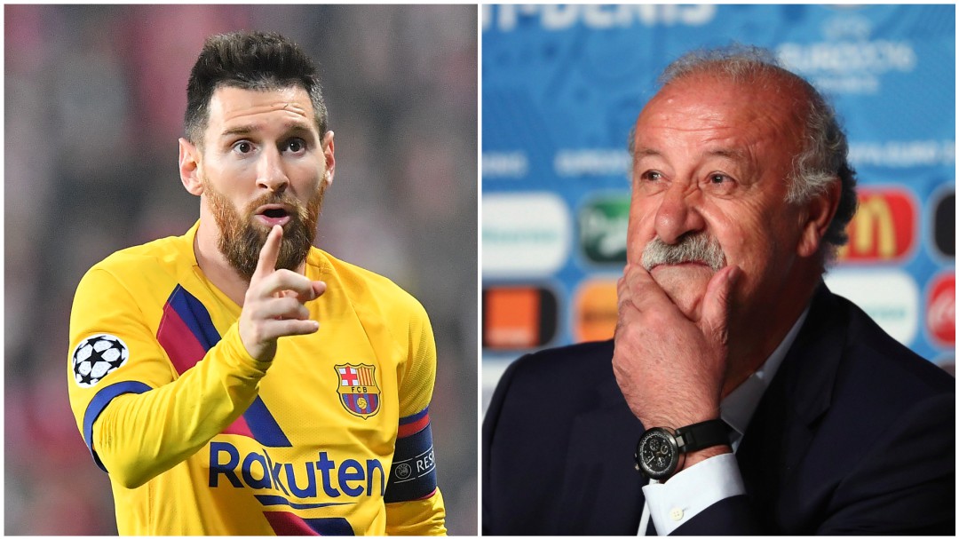 Del Bosque: "Messi ha cumplido sus sueños y ha sido un extraordinario jugador"