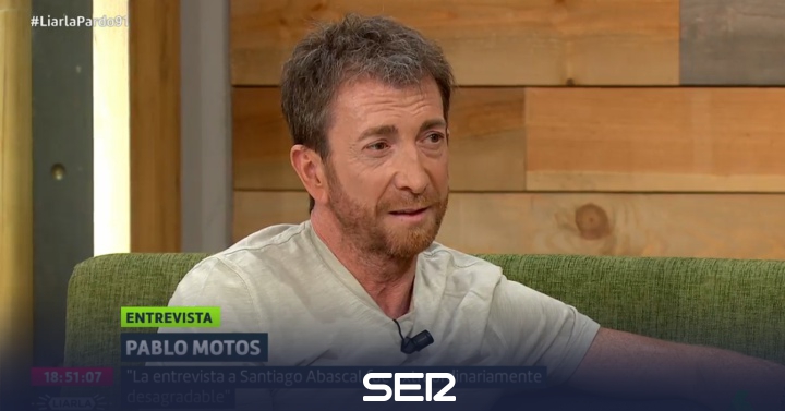 The bad drink of Pablo Motos for his interview with Santiago Abascal: “It was very unpleasant” |  Television on Cadena SER