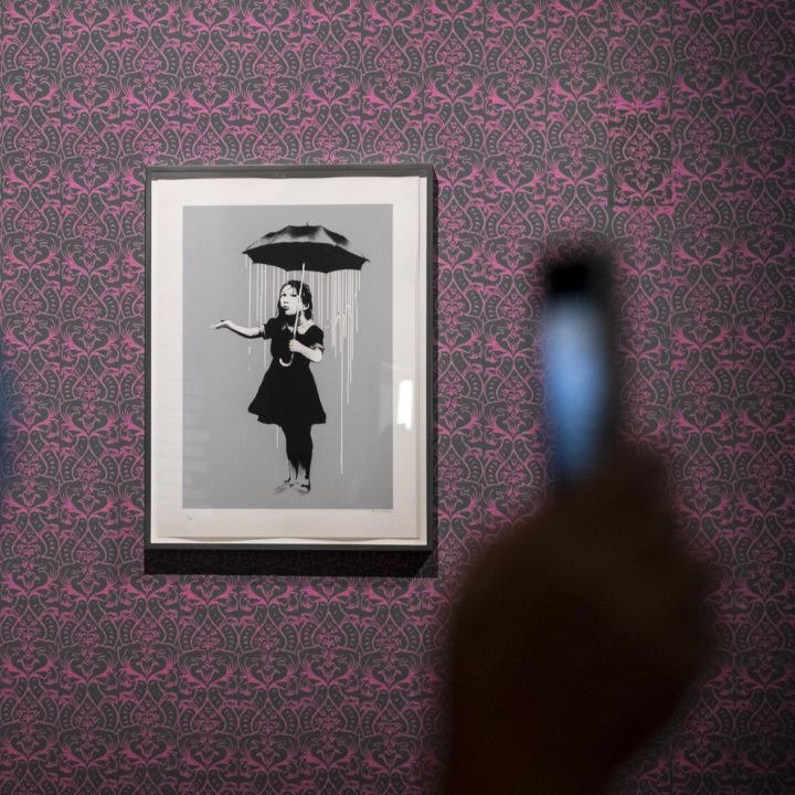 Banksy y Rafael se encuentran en Roma