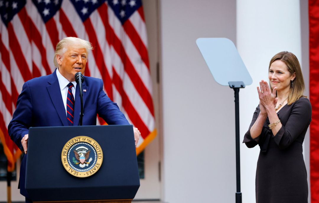 Trump elige a Amy Coney Barrett para la Corte Suprema 