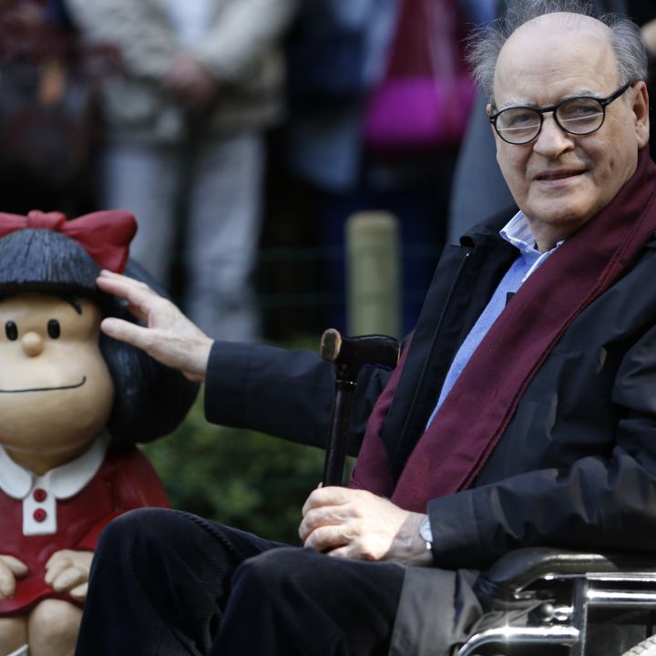 Muere Quino, el creador de Mafalda