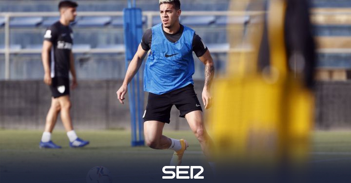 Josua Mejías has already exercised with his teammates at Málaga |  BE Malaga |  SER Deportivos Málaga