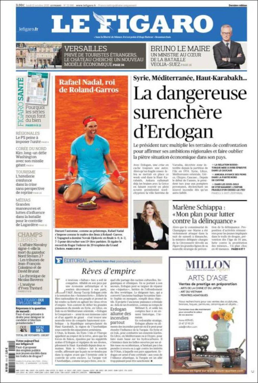 Las principales portadas del mundo se rinden al "superhéroe" Rafa Nadal Las principales portadas del mundo se rinden al "superhéroe" Rafa Nadal