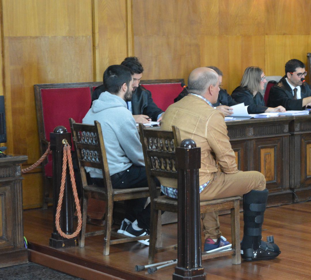 Los condenados por el crimen de "A Esmorga" durante el juicio