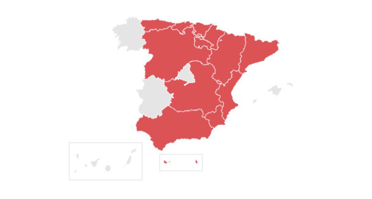 Estado De Alarma El Mapa De Confinamientos Perimetrales Y El Horario Del Toque De Queda En Toda Espana Sociedad Cadena Ser