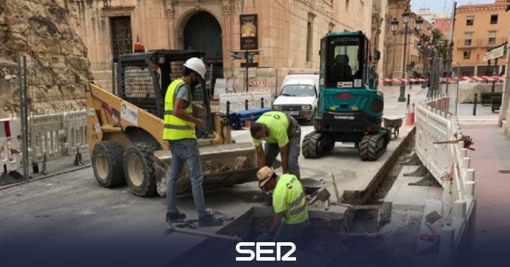 Culture authorizes the continuation of works on Uberna Street where archaeological remains were found |  Radio Elche