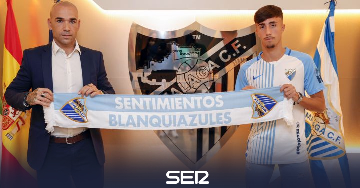 Larrubia: “Scoring at La Rosaleda and celebrating it with people would be the next dream to fulfill” |  BE Malaga |  SER Deportivos Málaga