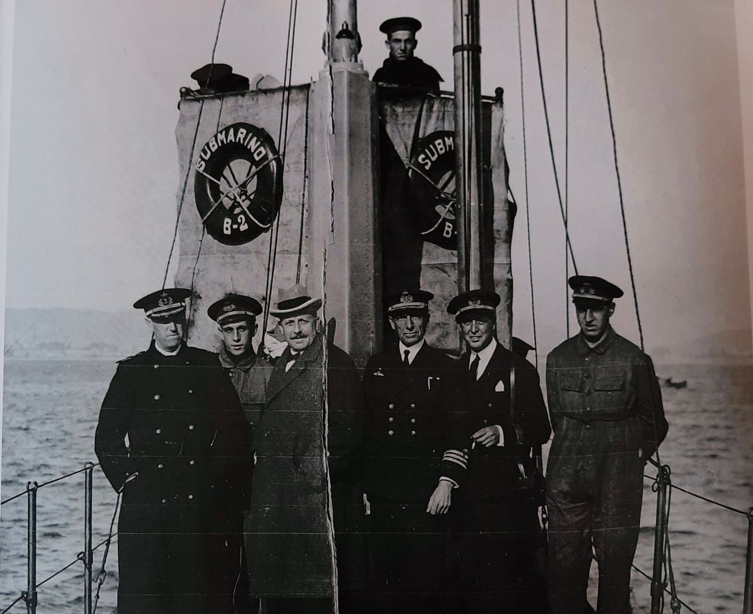 El empresario bilbaíno Horacio Echevarrieta, a bordo de uno de sus submarinos El empresario bilbaíno Horacio Echevarrieta, a bordo de uno de sus submarinos