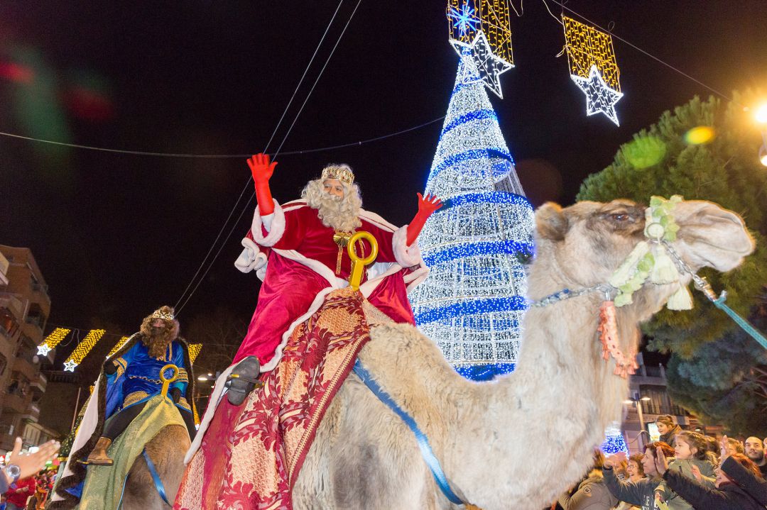 Imagen de archivo de la Cabalgata de Reyes de Getafe del año 2016.