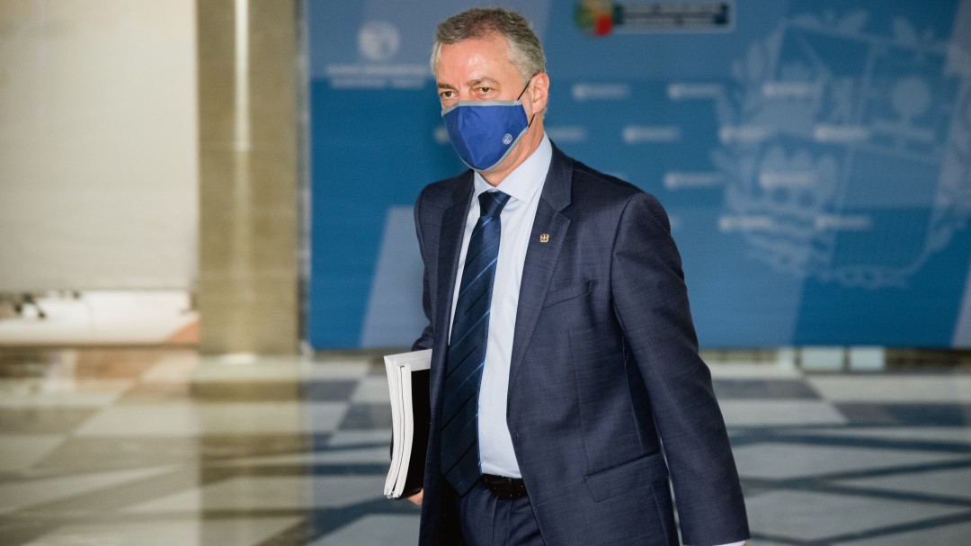 Euskadi pide a Sánchez un plan "mas contundente" para la Navidad