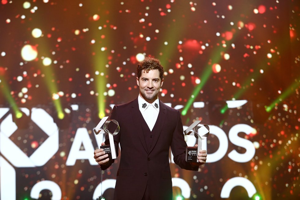 David Bisbal, premiado a Álbum y Canción del año. David Bisbal, premiado a Álbum y Canción del año.