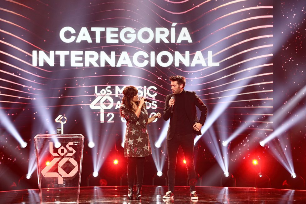 Vanessa Martín y Pablo Alborán. Vanessa Martín y Pablo Alborán.