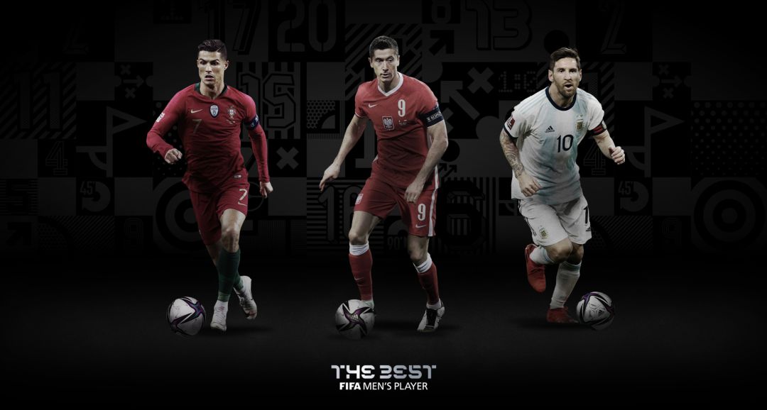 Cristiano, Lewandowski y Messi, finalistas del 'The Best'