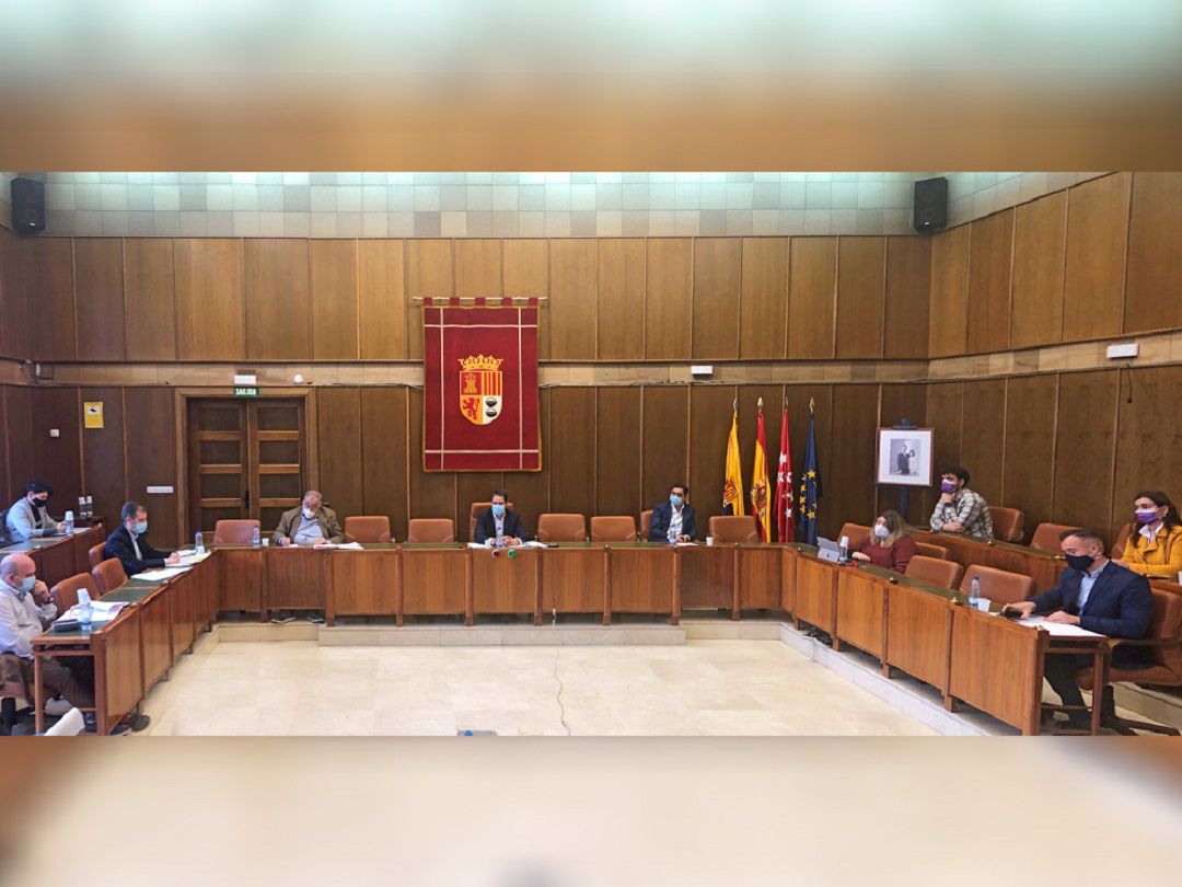 Sesión del pleno municipal de Torrejón de Ardoz