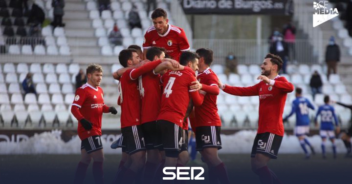 Burgos CF thrashes Oviedo B and is the solo leader of its group (4-0) |  Radio Castilla |  Present