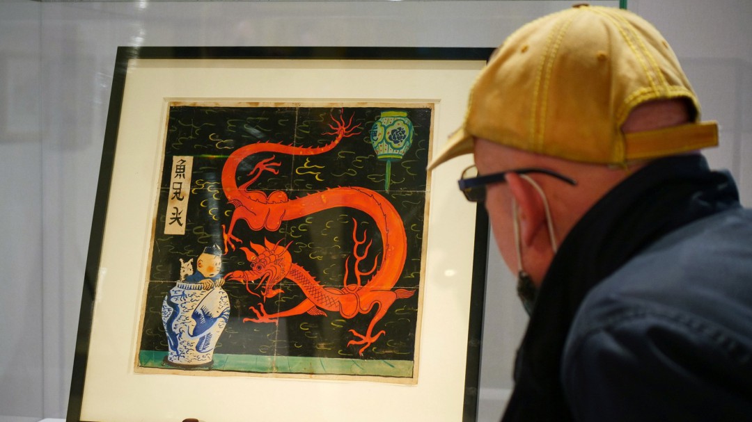 Récord histórico para un dibujo de Tintín subastado por 3,1 millones de euros
