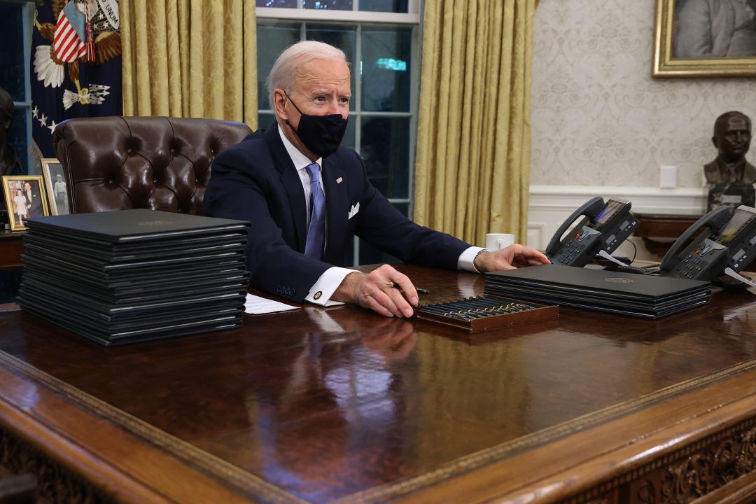 El presidente de EEUU, Joe Biden. 