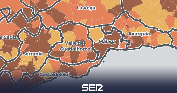 These are the municipalities of Malaga that leave the perimeter and business closure |  BE Malaga |  Hour 14 Malaga