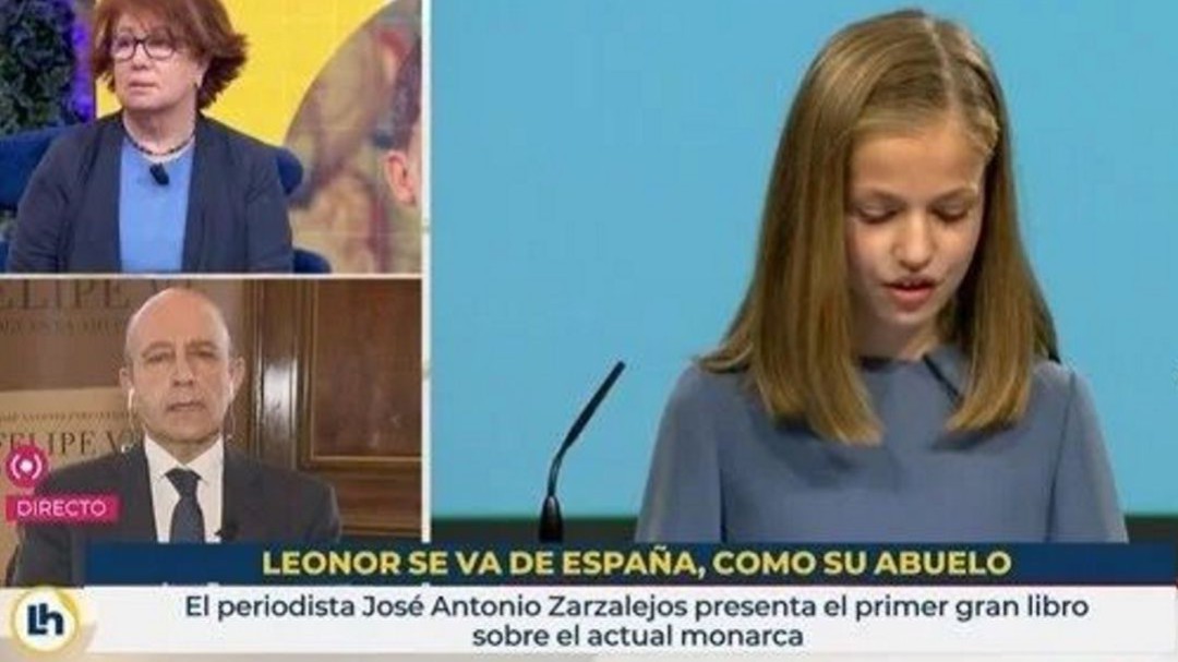 "Me han despedido, como al abuelo de Leonor": el autor del rótulo sobre la princesa se pronuncia en redes