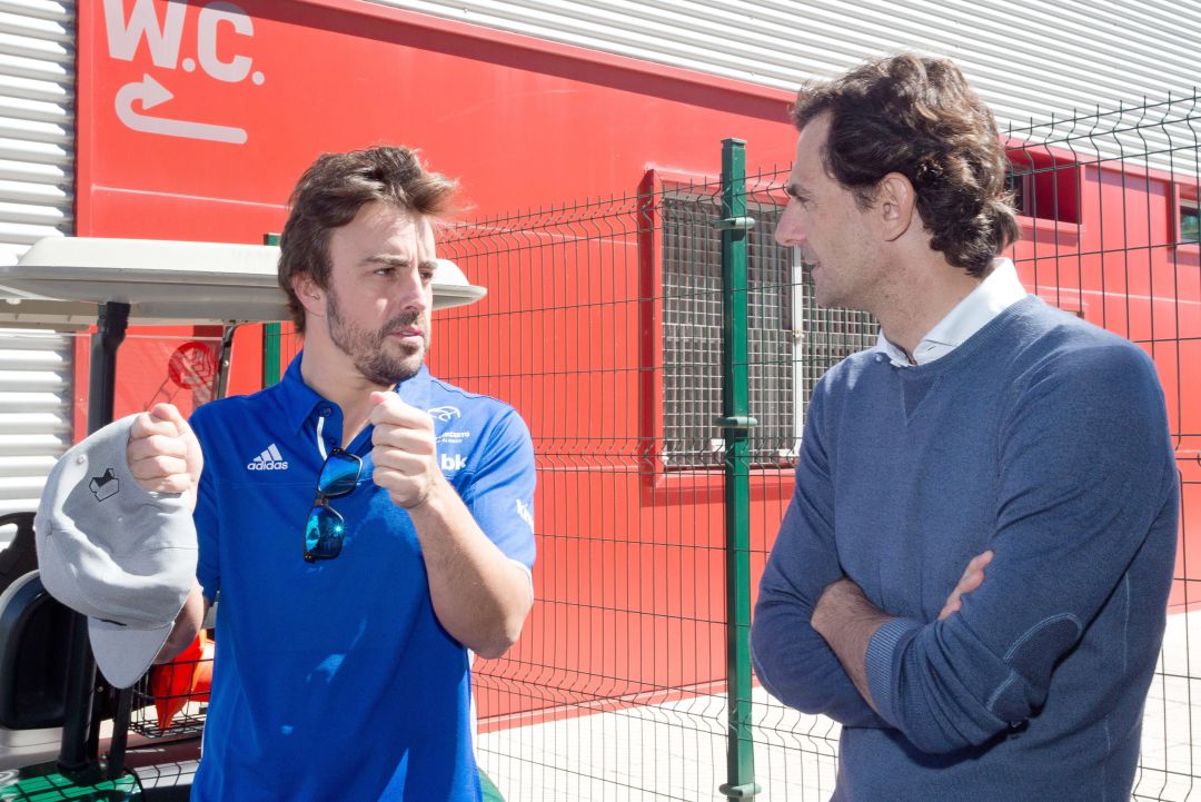 Conversación entre Fernando Alonso y Pedro Martínez de la Rosa