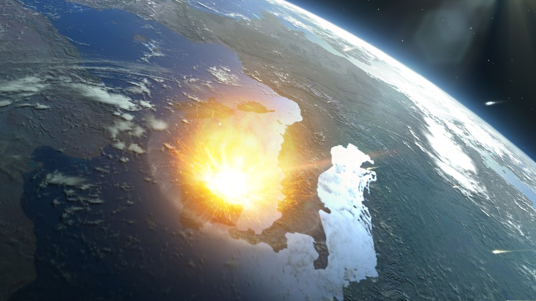 Descubierto el posible origen del asteroide que mató a los dinosaurios