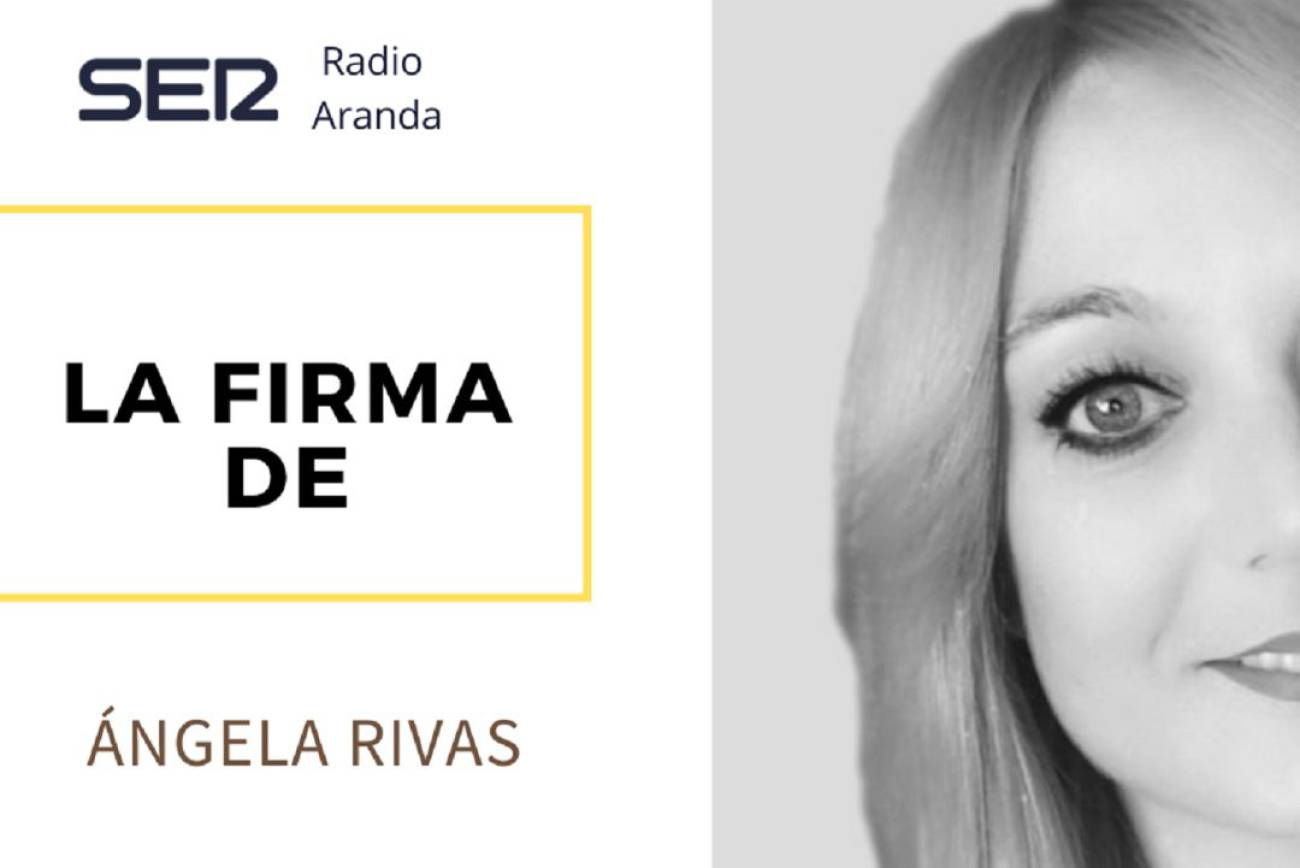 La firma de Ángela Rivas: 