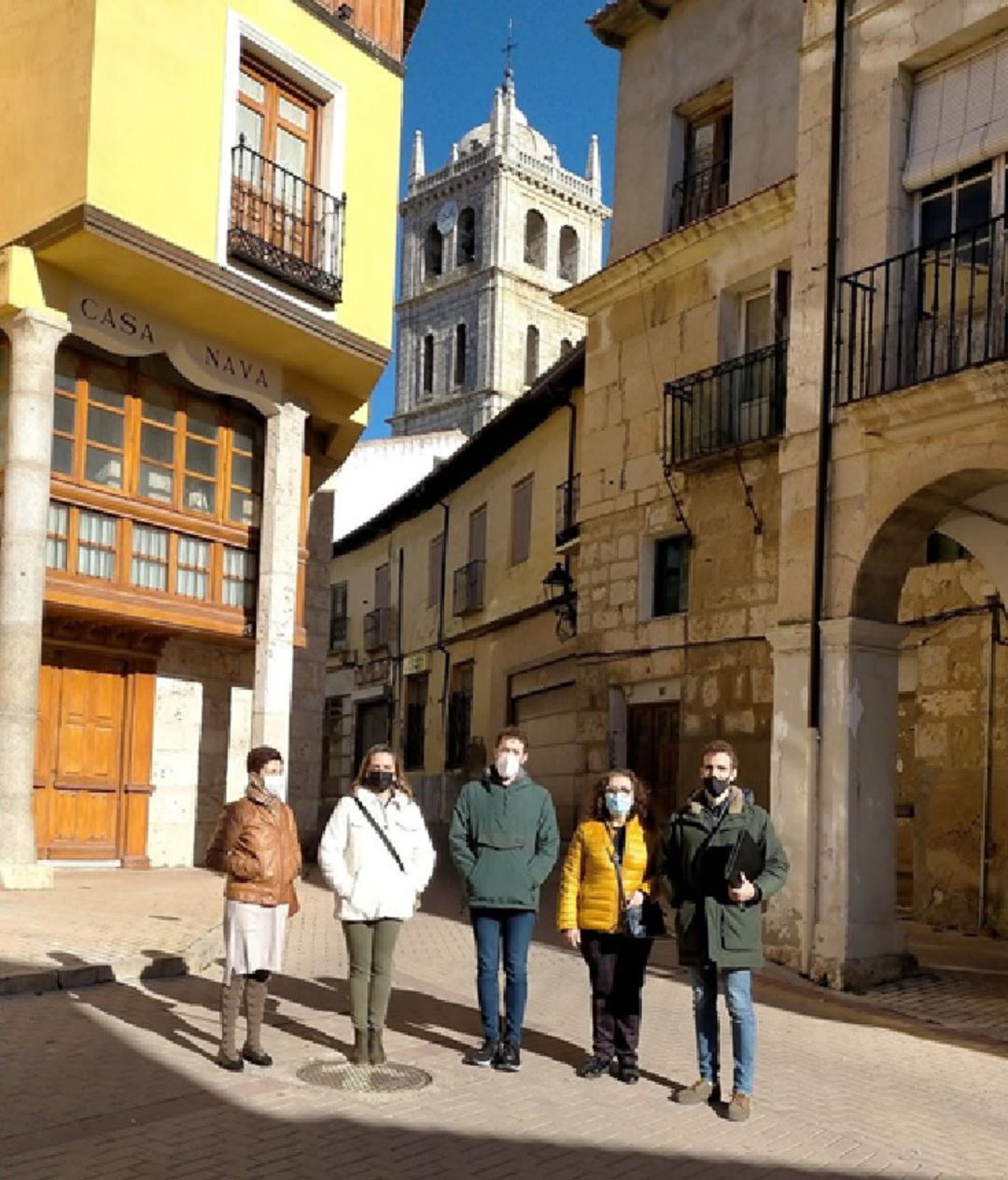 La primera familia del Proyecto “Arraigo” se instala en Dueñas tras conocer el municipio