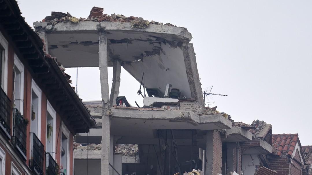 La juez archiva la investigación de la explosión en la calle Toledo en Madrid